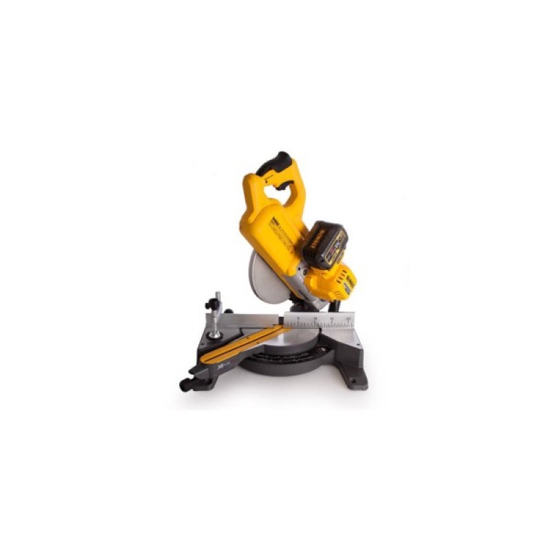 Торцювальна пила DeWALT 54В XR FLEXVOLT Li-Ion, 216х30 мм, XPS, 15 кг, 2x6Ah, TSTAK (DCS777T2)