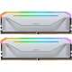 Модуль пам'яті для комп'ютера DDR5 32GB (2x16GB) 5200 MHz NOX RGB Silver Apacer (AH5U32G52C522NWAA-2)