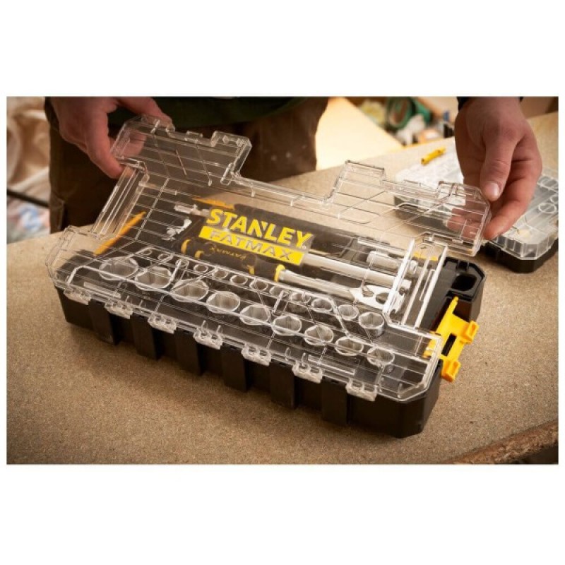 Набір головок Stanley FatMax Maxi Drive торцевих 1/2", шестигранних, 26 шт., кейс (FMMT98103-1)
