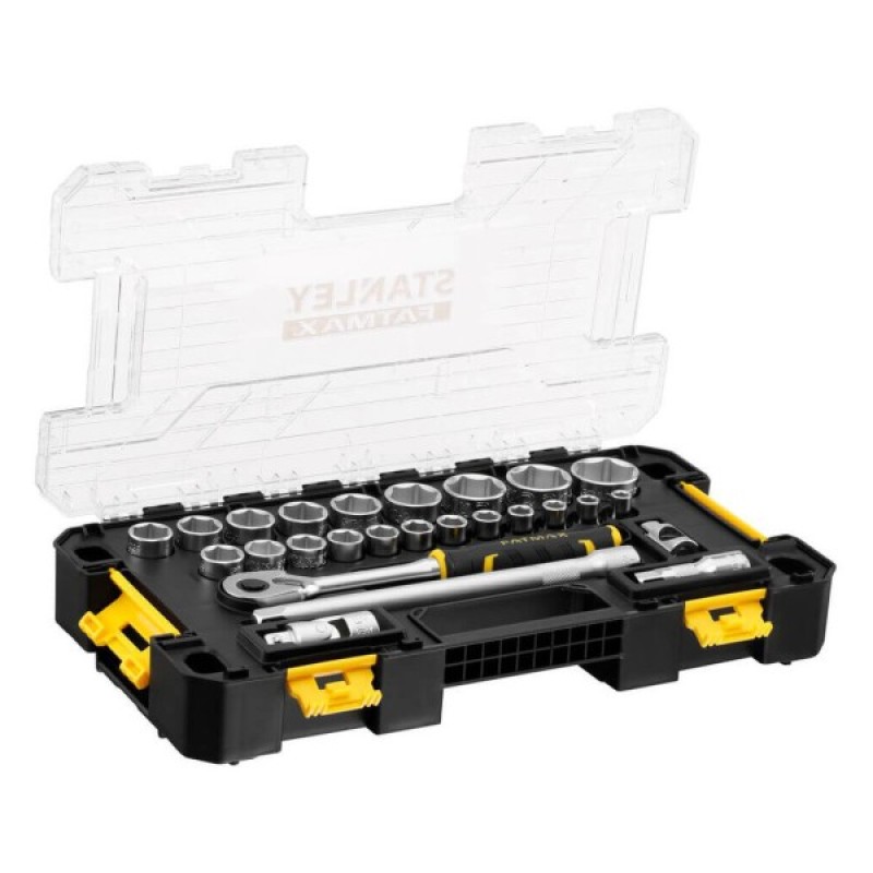 Набір головок Stanley FatMax Maxi Drive торцевих 1/2", шестигранних, 26 шт., кейс (FMMT98103-1)