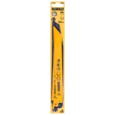 Полотно DeWALT для шабельних пилок, по металу, швидкий пропил, 203 мм, 14 TPI, 5 шт (DT2353)