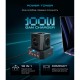 Зарядний пристрій Armorstandart ARP-544 Resolute Power USB-C 100W GaN 2m Black (ARM73177)