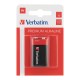 Батарейка Verbatim Крона Alcaline 9V * 1 (49924)