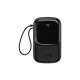 Батарея універсальна Baseus Qpow 20000mAh 20W, PD/3.0, QC/3.0, built-in lightning, black (PPQD060201)