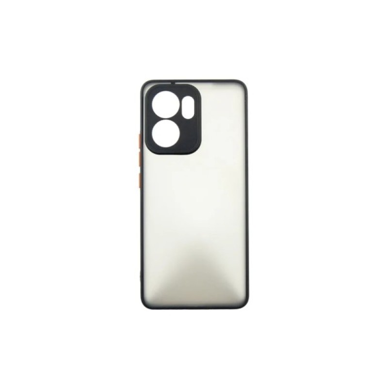Чохол до мобільного телефона Dengos Oppo Reno 13F 4G Case Matte + 2 Glass (Black) (DG-CTG2P-21)