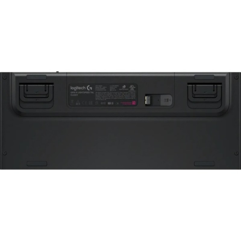 Клавіатура Logitech G915 TKL X Lightspeed Switch-Clicky Wireless/Bluetooth/USB UA Black (920-012757)