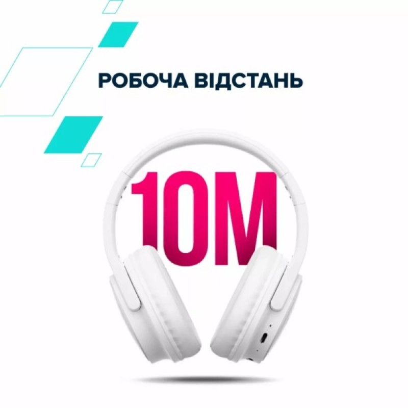 Навушники Canyon OnRiff 4 Bluetooth White (CNS-CBTHS4W)