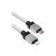 Дата кабель USB-C to Lightning 1.0m CoolPlay Fast Charging 20W white Baseus (CAKW000002)