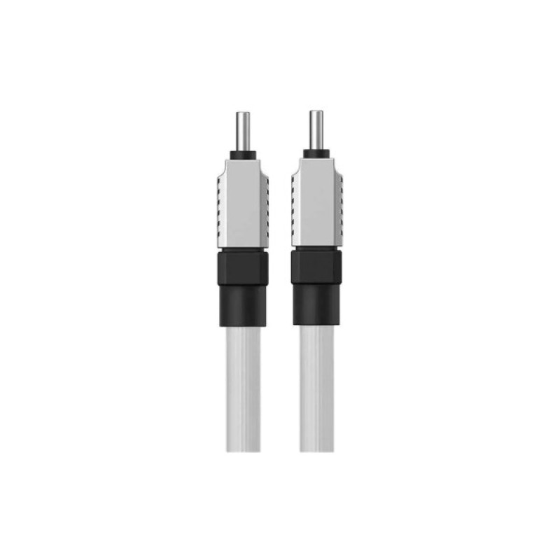 Дата кабель USB-C to Lightning 1.0m CoolPlay Fast Charging 20W white Baseus (CAKW000002)