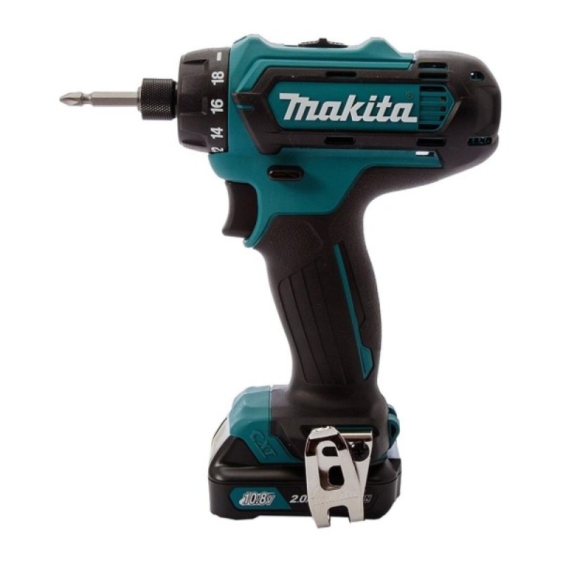 Шуруповерт Makita CXT Slider, 2Аг х 2шт, кейс, 30 / 14Нм (DF031DSAE)