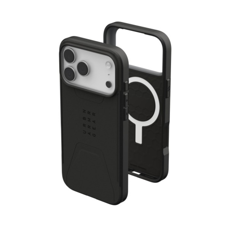Чохол до мобільного телефона UAG iPhone 17 Pro Max Civilian MagSafe Black (114546114040)