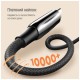 Дата кабель USB-C to USB-C 1.0m (PVC+Aluminum Alloy) (PD Fast Charging 240W) 5А black ColorWay (CW-CBPDCC069-BK)