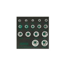 Набір головок Toptul Torx Plus EPR 1/4",3/8",1/2" 6EPR-32EPR 16шт. в ложементі (GABF1601)