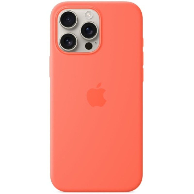 Чохол до мобільного телефона Apple iPhone 16 Pro Max Silicone Case with MagSafe - Tangerine,Model A3316 (MDGX4ZM/A)