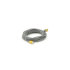 Дата кабель USB 2.0 AM/AF 10.0m UF-104 grey yellow VEGGIEG (YT-AM/AF-UF-104)