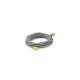Дата кабель USB 2.0 AM/AF 10.0m UF-104 grey yellow VEGGIEG (YT-AM/AF-UF-104)