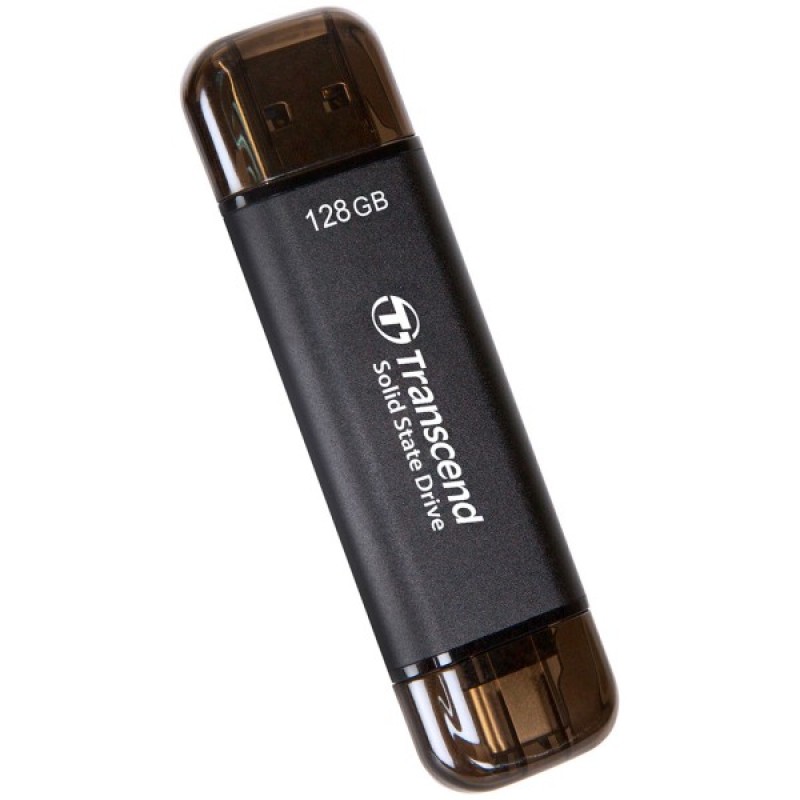 Накопичувач SSD USB 3.2 128GB Transcend (TS128GESD310C)