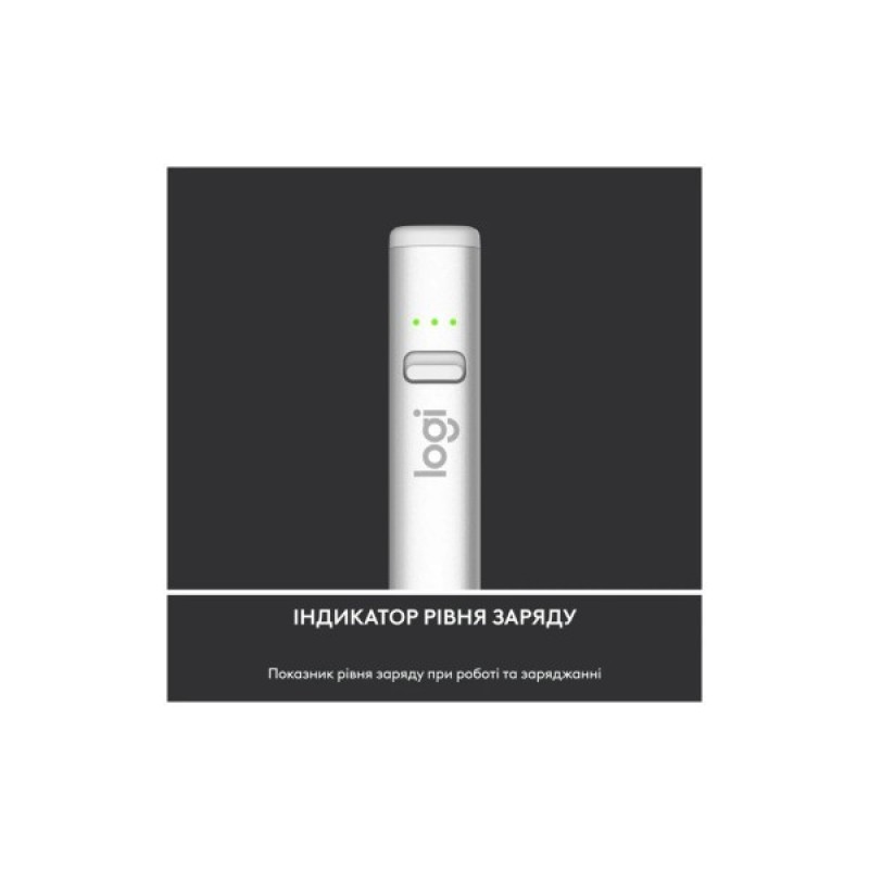 Стилус Logitech Crayon USB-C Silver (914-000074)