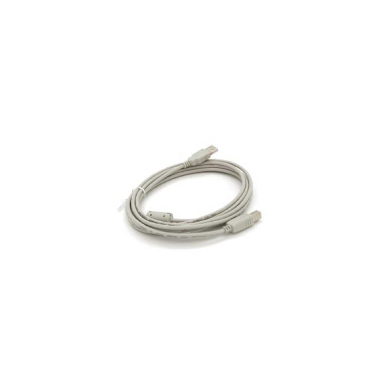Кабель для принтера USB 2.0 AM/BM 3.0m ferrite white Voltronic (YT-AM/BM-3.0W)
