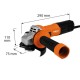 Шліфувальна машина Neo Tools 125мм, 1000W, 12000об/хв, 2.0кг (04-716)