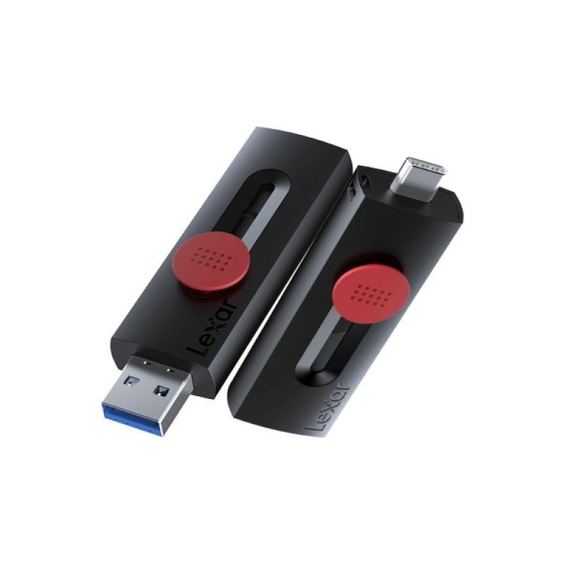 USB флеш накопичувач Lexar 32GB JumpDrive Dual Drive D300 USB/Type-C3.2 (LJDD300032G-BNBNG)