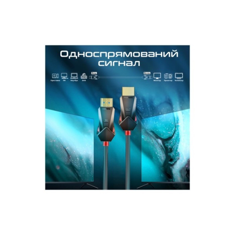 Кабель мультимедійний HDMI to HDMI v.2.0 prolink4k60-20m Promate (prolink4k60-20m)