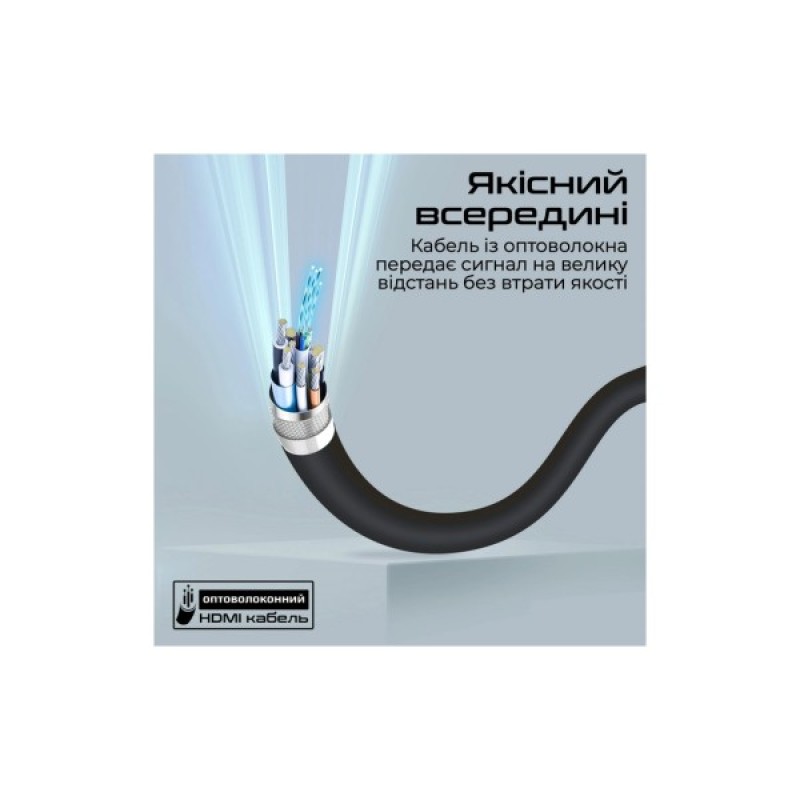 Кабель мультимедійний HDMI to HDMI v.2.0 prolink4k60-20m Promate (prolink4k60-20m)