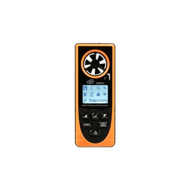Анемометр Benetech багатофункціональний анемометр-метеостанція (GM8910)