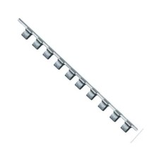 Полиця для інструменту Toptul тримач головок 3/8"*260*12шт (BKAC1212)