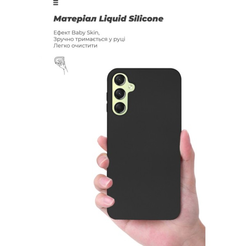 Чохол до мобільного телефона Armorstandart ICON Case Samsung A24 4G (A245) Black (ARM68001)