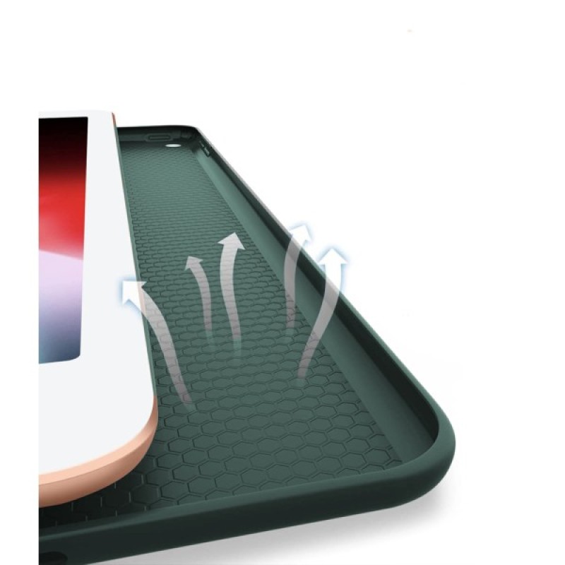 Чохол до планшета BeCover Tri Fold Soft TPU Silicone Apple iPad Air 13" M2/M3 (2024/2025) Dark Green (711470)