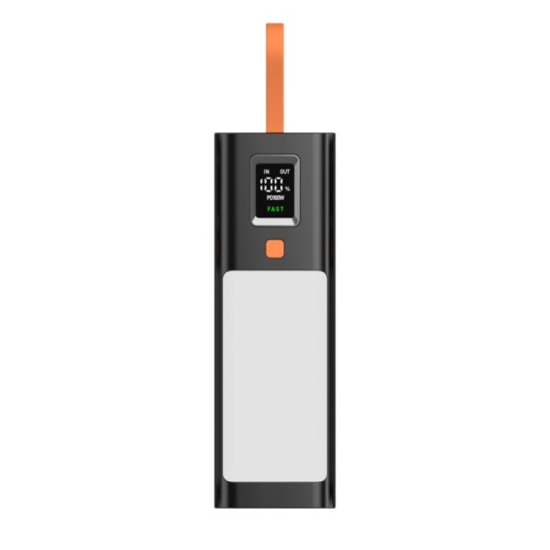 Батарея універсальна Sigma X-power SI20A9QLX 20000mAh, PD/100W, LED, flashlight, cable 100w, black (4827798877814)