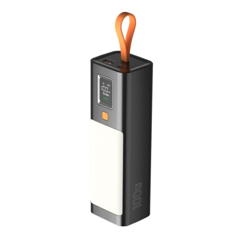 Батарея універсальна Sigma X-power SI20A9QLX 20000mAh, PD/100W, LED, flashlight, cable 100w, black (4827798877814)
