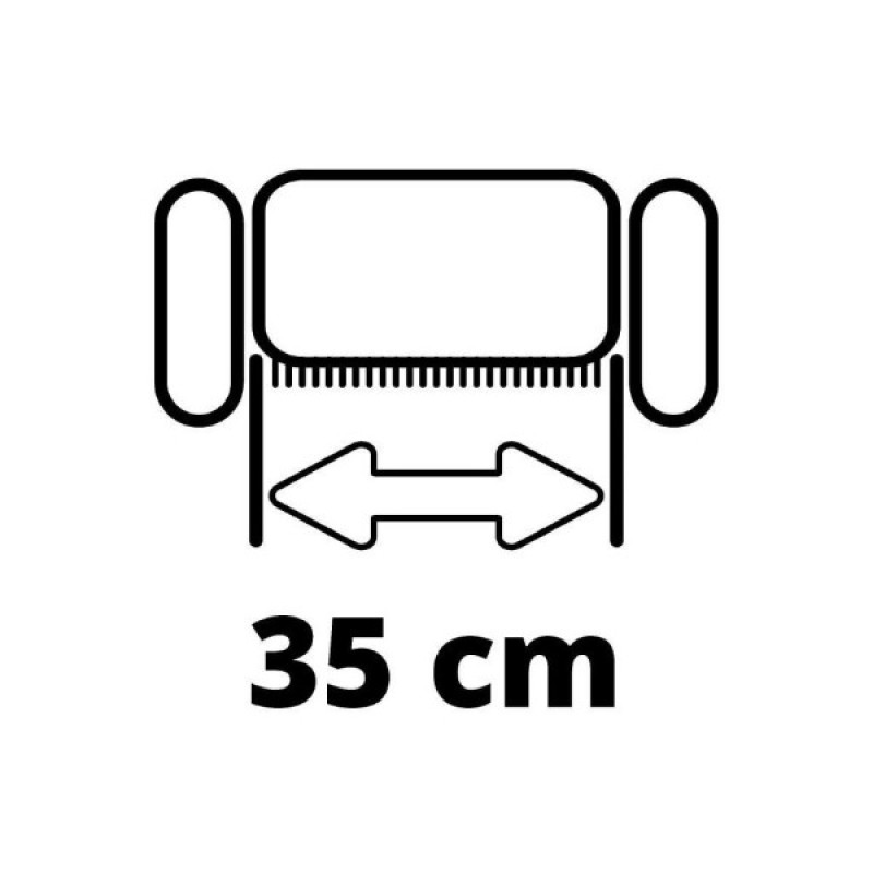 Аератор Einhell скарифікатор GE-SA 36/35 Li - Solo 36V, 35см, ножи 16шт (без АКБ та ЗП) (3420685)