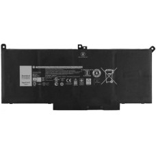 Акумулятор до ноутбука Dell Latitude 7280 F3YGT, 55Wh (7200mAh), 4cell, 7.6V, Li-Pol AlSoft (A71071)