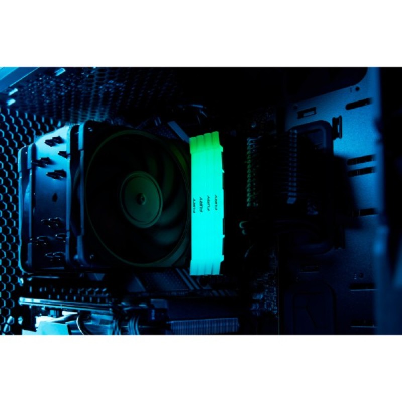 Модуль пам'яті для комп'ютера DDR4 32GB 3600 MHz Renegade RGB Kingston Fury (ex.HyperX) (KF436C18RB2A/32)