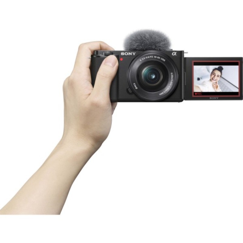 Цифровий фотоапарат Sony Alpha ZV-E10 kit 16-50mm Black (ZVE10LB.CEC)