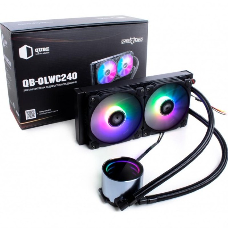 Система рідинного охолодження Qube QB-OLWC240ARGB