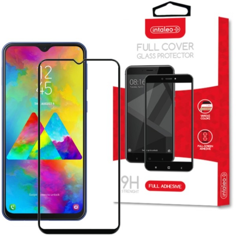 Скло захисне Intaleo Full Glue Glass Samsung M20 Black (1283126490828)