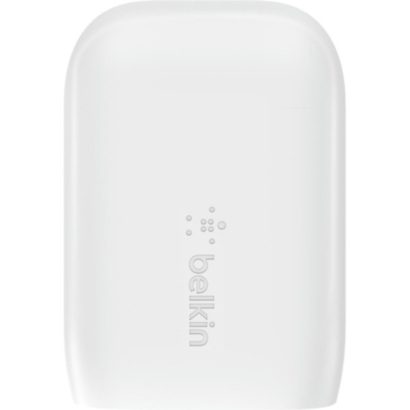 Зарядний пристрій Belkin USB-C PD25W + USB QC12W 37W White (WCB007VFWH)