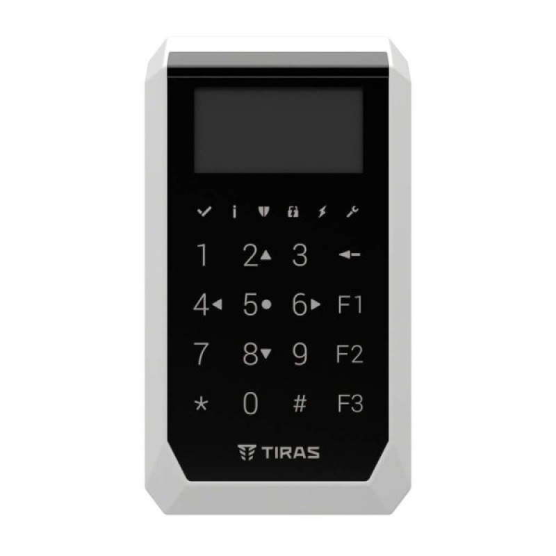 Аксесуар для охоронних систем TIRAS Technologies K-PAD OLED black