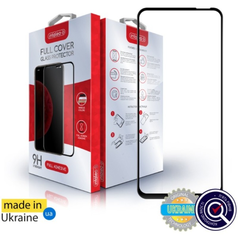 Скло захисне Intaleo Full Glue Tecno Spark Go 1 Black (1283126607783)