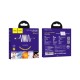 Дата кабель USB 2.0 AM to Lightning 2.0m 2.4A silicone X21 black+white HOCO (6931474713780)