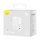 Зарядний пристрій Baseus GaN5 Pro Fast Charger 2C+U 140W + Cable 1.0m Type-C 240W white (CCGP100202)