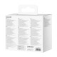 Зарядний пристрій Baseus GaN5 Pro Fast Charger 2C+U 140W + Cable 1.0m Type-C 240W white (CCGP100202)