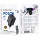 Зарядний пристрій BOROFONE BA97A Ilustre USB-C PD30W digital display + cable USB-C to Lightning Black (6941991120497)