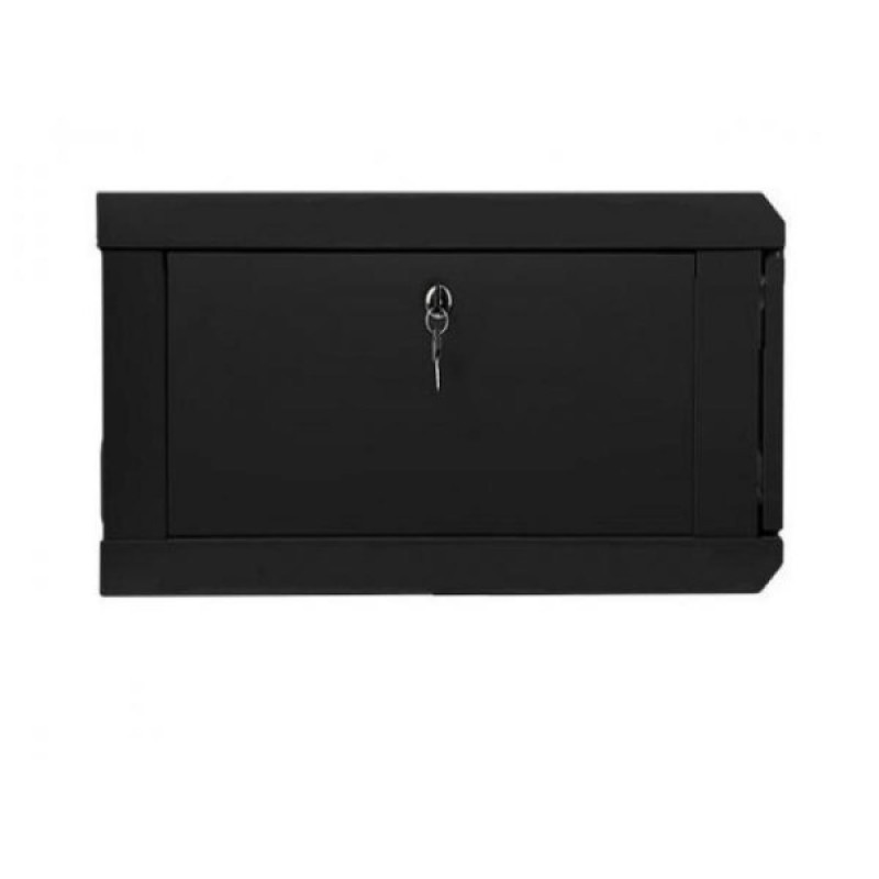Шафа настінна Hypernet 6U 19" 600x600 (WMNC66-6U-FLAT-BLACK)