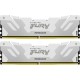 Модуль пам'яті для комп'ютера DDR5 48GB (2x24GB) 8000 MHz Renegade White/Silver Kingston Fury (ex.HyperX) (KF580C38RWK2-48)