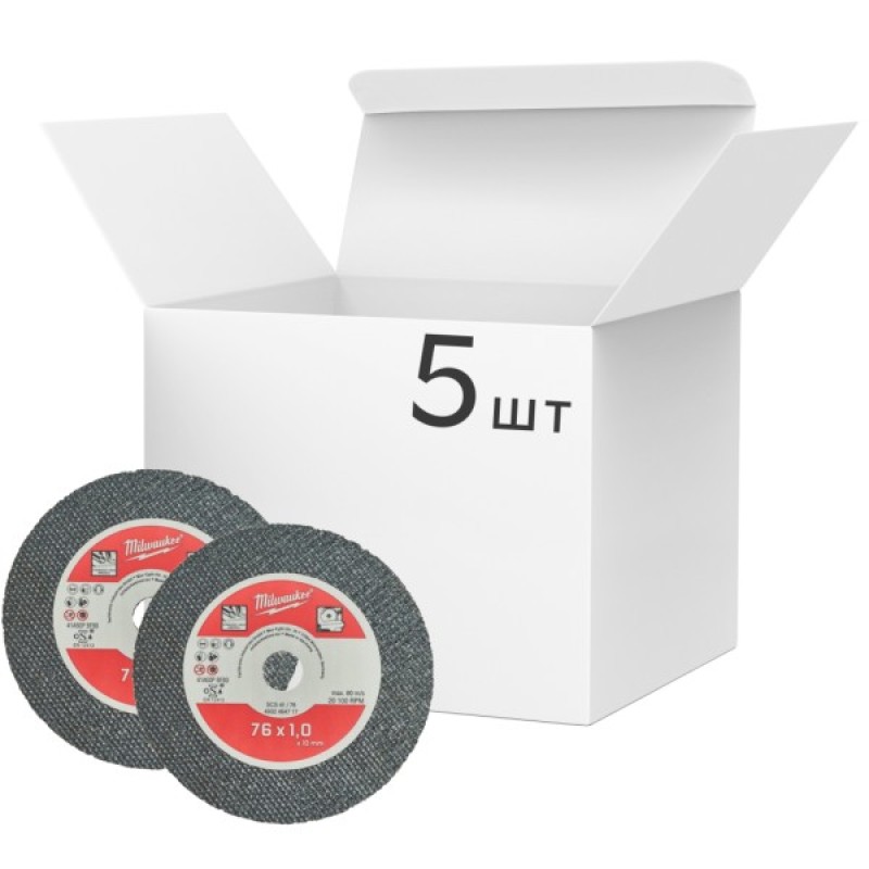 Круг відрізний Milwaukee по металу SCS41/76; 76мм для M12 FCOT (4932464717)