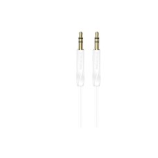 Кабель мультимедійний 3.5mm M to 3.5mm M 16 white BOROFONE (6974443389173)
